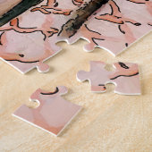 Vintage Frauenposter Puzzle (Seite)