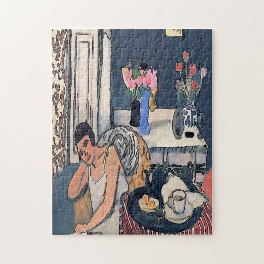 Vintage Frauenposter Puzzle (Vertikal)