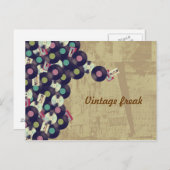 Vintage Freak Postkarte (Vorne/Hinten)