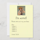 Vintage Freiheit bei der Ankündigung neuer Zuhause (Rückseite)