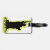 Vintage Freiheitsstatue 2 Gepäckanhänger (Rückseite horizontal)