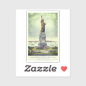 Vintage Freiheitsstatue Aufkleber (Blatt)