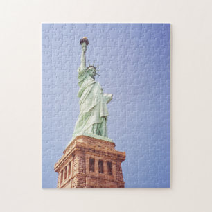 Vintage Freiheitsstatue des New Yorker Fotos Puzzle