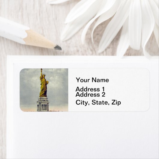 Vintage Freiheitsstatue New York (Insitu)