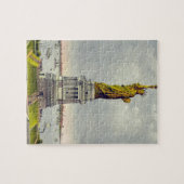 Vintage Freiheitsstatue New York Puzzle (Horizontal)