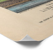 Vintage Freiheitsstatue Poster (Ecke)