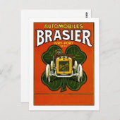 Vintage French Advertisement Postkarte (Vorne/Hinten)