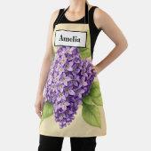 Vintage French Lilac Botanical Apron Schürze (InSitu)