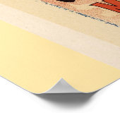 Vintage french opera ballet coulisses de l'opera poster (Ecke)