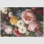 Vintage French Romantic Floral Bouquet Decoupage  Seidenpapier (Vorderseite)