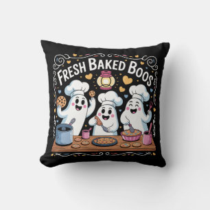 Vintage Fresh Baked Boos Halloween T-Shirt Kissen