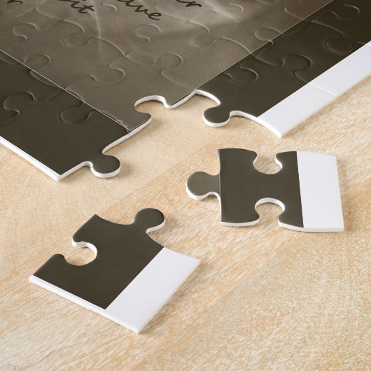 Vintage Freunde Zitat zur Inspiration Puzzle (Seite)