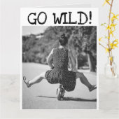 VINTAGE FREUNDLICHE GREETINGKARTEN IHRES GEBURTSTA KARTE (Gelbe Blume)