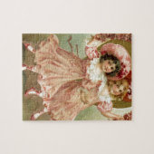 Vintage Freundschaft des Valentines Tages Puzzle (Horizontal)