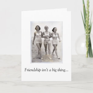 Vintage - Freundschaft ist eine Million Dinge, Karte