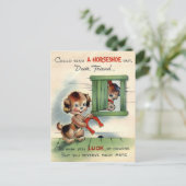 Vintage Freundschaftspostkarte Postkarte (Stehend Vorderseite)