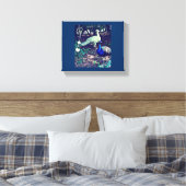 Vintage Friedenssicherungen Leinwanddruck (Insitu (Schlafzimmer))