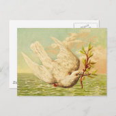 Vintage Friedenstruppe Postkarte (Vorne/Hinten)