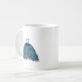 Vintage Friedenstruppen Küssen Hochzeitsgeschenke Kaffeetasse (Vorderseite Links)