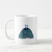 Vintage Friedenstruppen Küssen Hochzeitsgeschenke Kaffeetasse (Links)