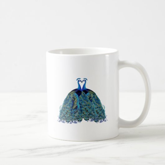 Vintage Friedenstruppen Küssen Hochzeitsgeschenke Kaffeetasse (Rechts)