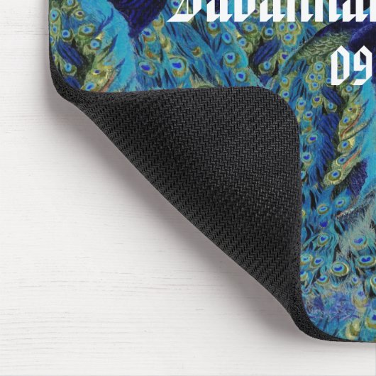 Vintage Friedenstruppen Küssen Hochzeitsgeschenke Mousepad (Ecke)