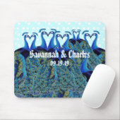 Vintage Friedenstruppen Küssen Hochzeitsgeschenke Mousepad (Mit Mouse)