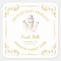 Vintage Frische Milchbörse