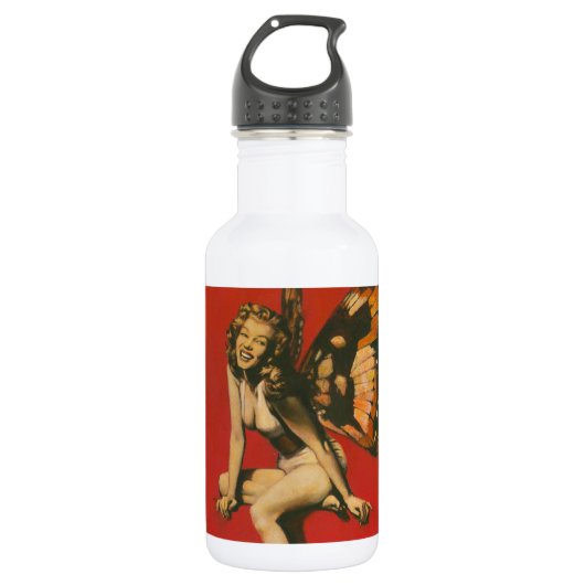 Vintage Frischwasserflasche (groß) Trinkflasche (Vorderseite)