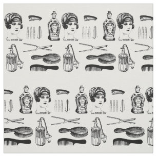 Vintage Friseurschere Stoff