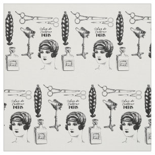 Vintage Friseurschere Stoff