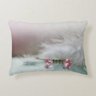 Vintage Frisiertisch Buttone, Juwelen, Feder Dekokissen