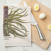 Vintage Fritillaria-Blume von Basilius Besler Geschirrtuch (Viertel Falte)