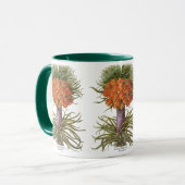 Vintage Fritillaria-Blume von Basilius Besler Tasse (Vorderseite Links)