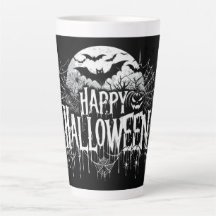 Vintage Frohe Halloween Kunst Milchtasse