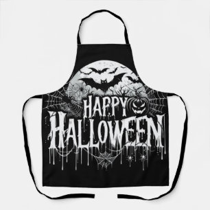 Vintage Frohe Halloween Kunst Schürze