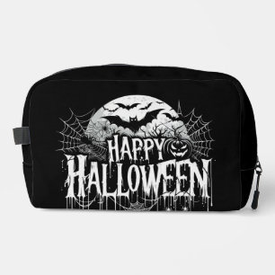 Vintage Frohe Halloween Kunst Waschbeutel