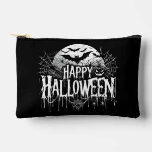 Vintage Frohe Halloween Kunst Zubehörtasche