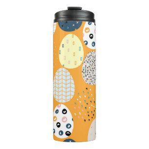 Vintage Frohe Ostern Skandinavisches Design Thermosbecher