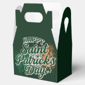 Vintage Frohe St. Patricks Day  Geschenkschachtel (Geöffnet)