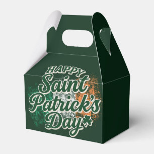 Vintage Frohe St. Patricks Day  Geschenkschachtel