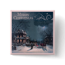 Vintage frohe Weihnachten