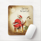 Vintage frohe Weihnachten Mousepad (Mit Mouse)