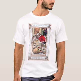 Vintage Frohe Weihnachten - Willkommen in unserem  T-Shirt