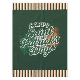 Vintage Frohen St. Patrick's Day Tischdecke