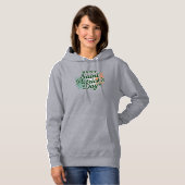 Vintage Frohen St. Patrick's Tag  Hoodie (Vorne ganz)