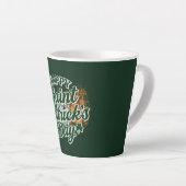 Vintage Frohen St. Patricks Tag Milchtasse (Rechte Ecke)