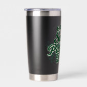 Vintage Frohen St. Patricks Tag  Thermobecher (Rechts)