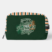 Vintage Frohen St. Patricks Tag  Waschbeutel (Rückseite)