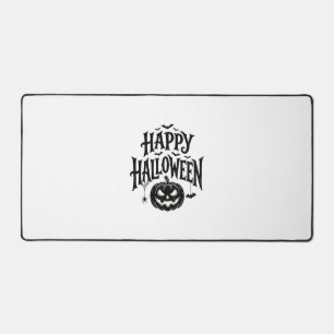 Vintage Frohes Halloween Kürbis Fledermaus Shirt D Schreibtischunterlage